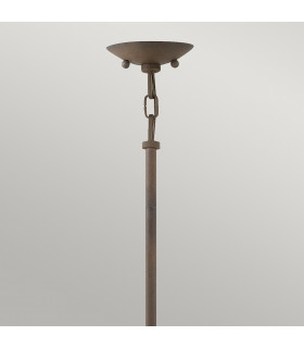Hinkley Carson Spherical Pendant Ceiling Light Vintage Iron IP44-2