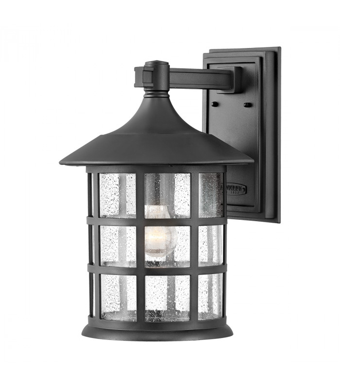 Hinkley Freeport Outdoor Wall Lantern Textured Black IP44-1