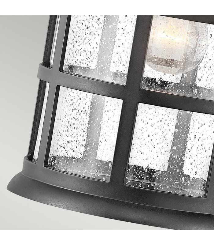 Hinkley Freeport Outdoor Wall Lantern Textured Black IP44-4