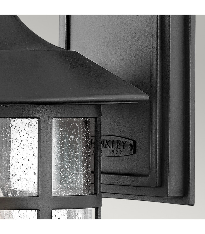 Hinkley Freeport Outdoor Wall Lantern Textured Black IP44-5