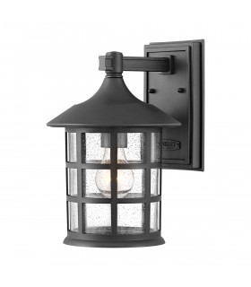 Hinkley Freeport Outdoor Wall Lantern Textured Black IP44-1