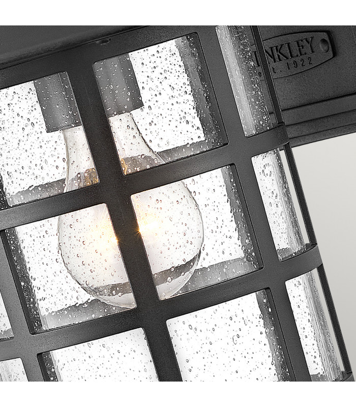 Hinkley Freeport Outdoor Wall Lantern Textured Black IP44-3