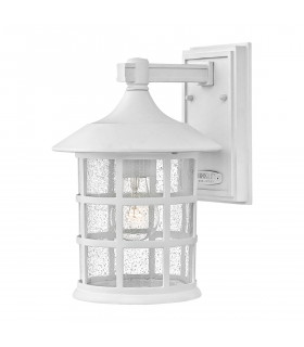 Hinkley Freeport Outdoor Wall Lantern Textured White IP44-1