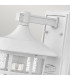 Hinkley Freeport Outdoor Wall Lantern Textured White IP44-2