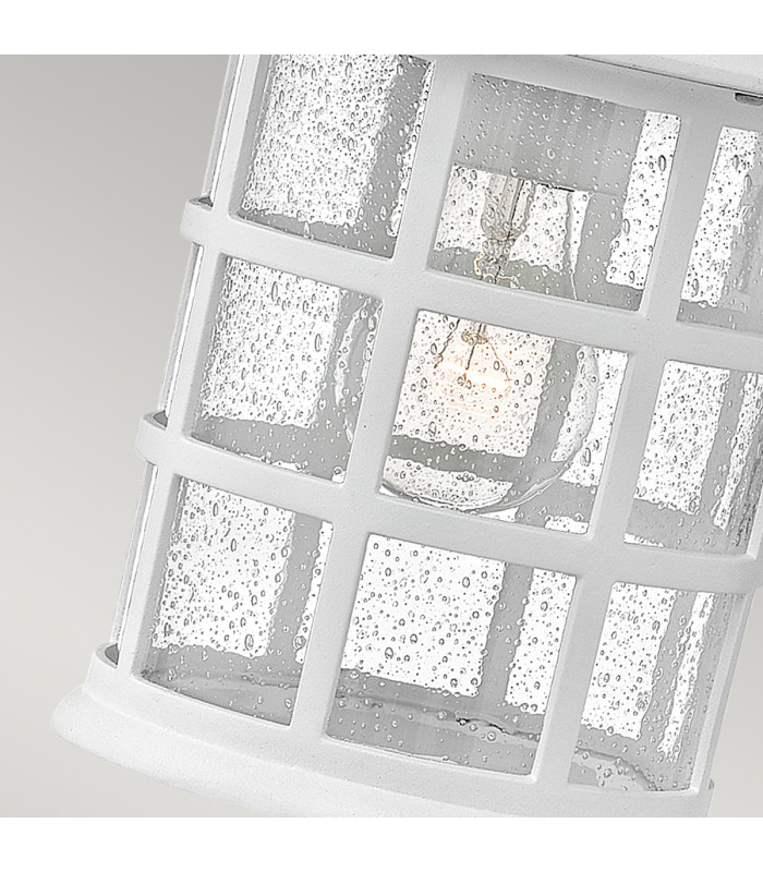 Hinkley Freeport Outdoor Wall Lantern Textured White IP44-4