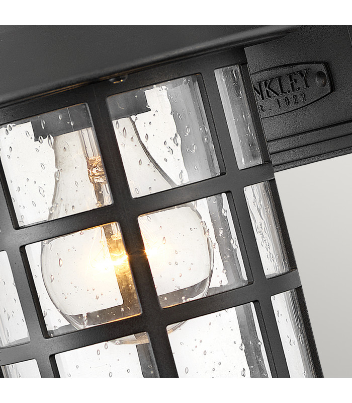 Hinkley Freeport Outdoor Wall Lantern Textured Black IP44-3