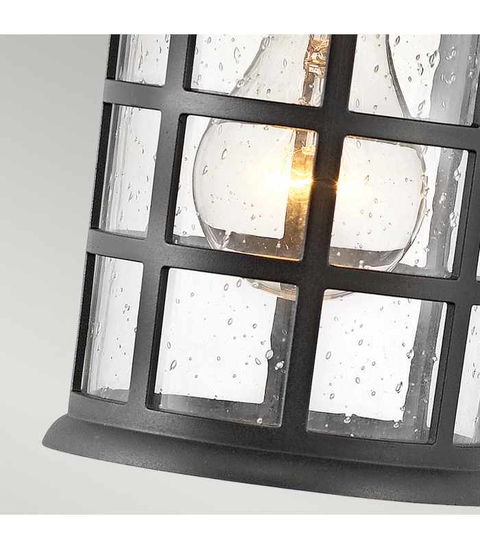 Hinkley Freeport Outdoor Wall Lantern Textured Black IP44-4