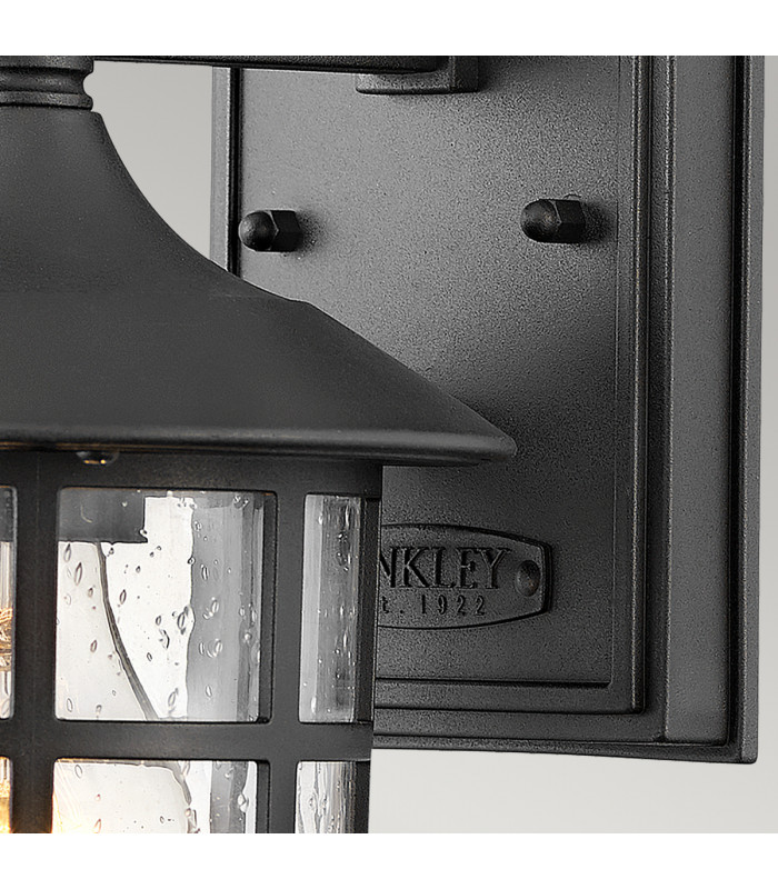 Hinkley Freeport Outdoor Wall Lantern Textured Black IP44-5