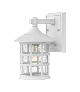 Hinkley Freeport Outdoor Wall Lantern Textured White IP44-1