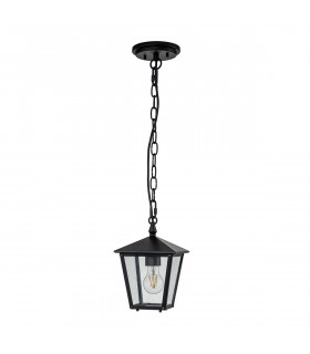 Hinkley Huntersfield Outdoor Pendant Ceiling Light Black IP44-2