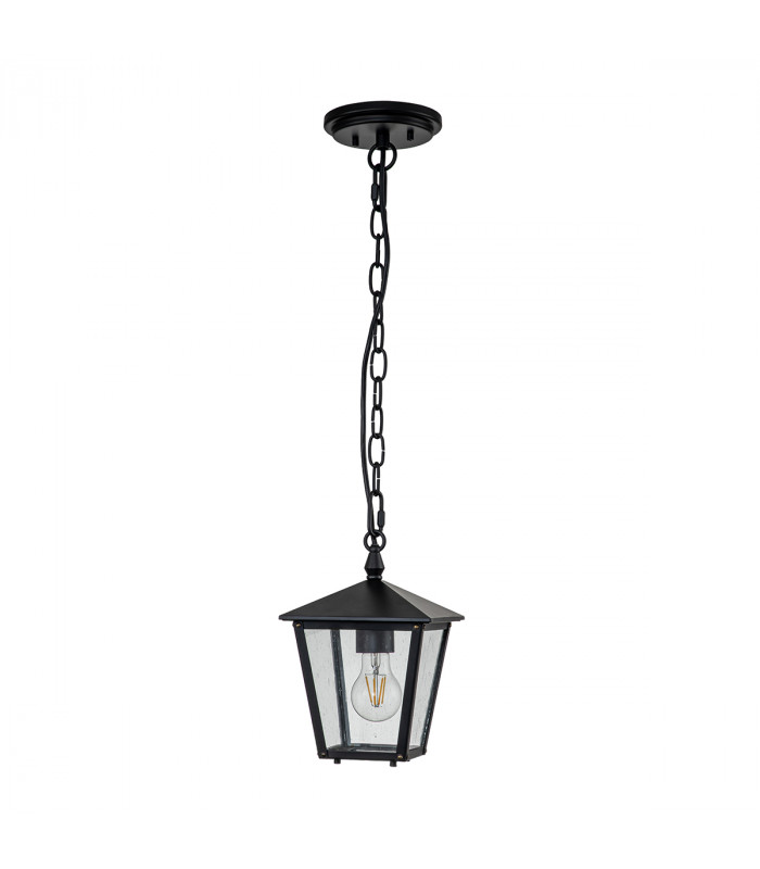 Hinkley Huntersfield Outdoor Pendant Ceiling Light Black IP44-2
