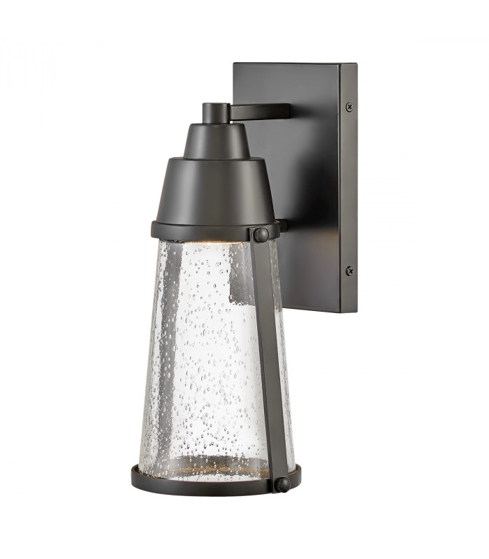 Hinkley Miles Outdoor Wall Lantern Black IP44-1