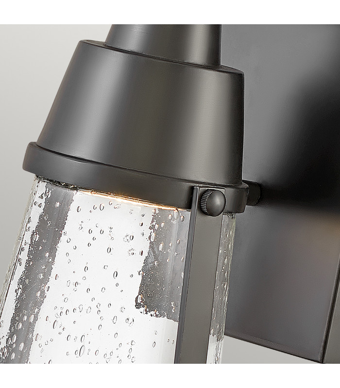 Hinkley Miles Outdoor Wall Lantern Black IP44-3