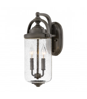 Hinkley Willoughby Outdoor Wall Lantern Oil Rubbed Bronze IP44-1