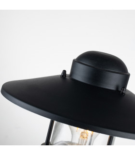 Klampenborg Outdoor Pedestal Light Black IP44-2