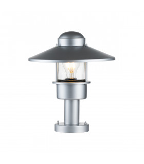 Klampenborg Outdoor Pedestal Light Silver IP44-1