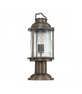 Kichler Ashland Bay Outdoor Pedestal Light Burnished Bronze IP44-2