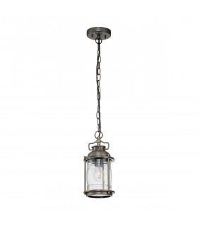 Kichler Ashland Bay Outdoor Pendant Ceiling Light Burnished Bronze IP44-2