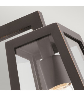 Kichler Delison Outdoor Wall Lantern Rubbed Bronze IP44-2