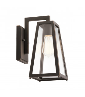 Kichler Delison Outdoor Wall Lantern Rubbed Bronze IP44-1