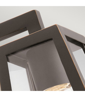 Kichler Delison Outdoor Wall Lantern Rubbed Bronze IP44-2