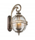 Kichler Halleron Outdoor Wall Lantern Burnished Bronze IP44-1