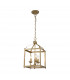 Kichler Larkin Lanterns Pendant Ceiling Light Painted Natural Brass-1