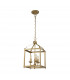 Kichler Larkin Lanterns Pendant Ceiling Light Painted Natural Brass-2