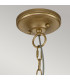 Kichler Larkin Lanterns Pendant Ceiling Light Painted Natural Brass-5