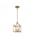 Kichler Larkin Lanterns Pendant Ceiling Light Painted Natural Brass-1