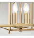 Kichler Larkin Lanterns Pendant Ceiling Light Painted Natural Brass-3