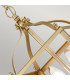 Kichler Larkin Lanterns Pendant Ceiling Light Painted Natural Brass-4