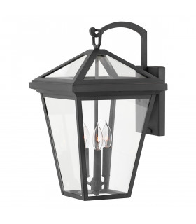 Hinkley Alford Place Outdoor Wall Lantern Museum Black IP44-1