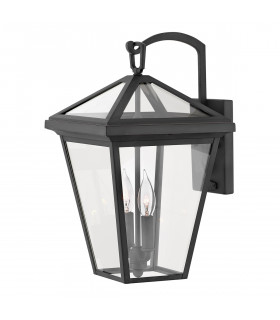 Hinkley Alford Place Outdoor Wall Lantern Museum Black IP44-1
