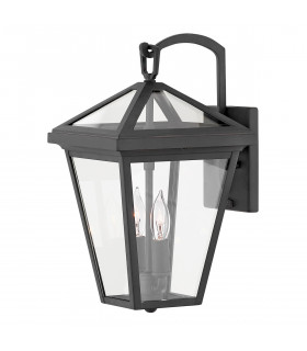Hinkley Alford Place Outdoor Wall Lantern Museum Black IP44-1