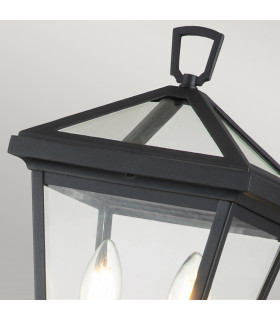 Hinkley Alford Place Outdoor Bollard Museum Black IP44-2