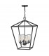 Hinkley Alford Place Outdoor Pendant Ceiling Light Museum Black IP44-1