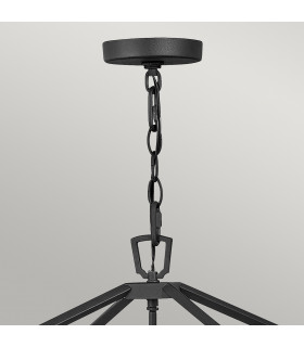 Hinkley Alford Place Outdoor Pendant Ceiling Light Museum Black IP44-2