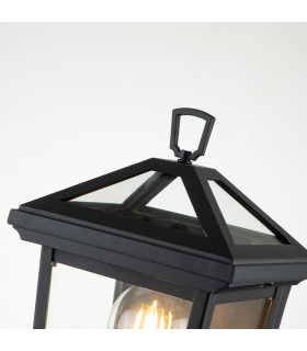 Hinkley Alford Place Outdoor Wall Lantern Museum Black IP44-2