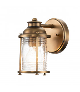 Kichler Ashland Bay Wall Lamp Natural Brass IP44-1