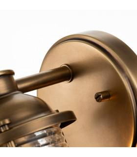 Kichler Ashland Bay Wall Lamp Natural Brass IP44-2