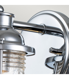 Kichler Ashland Bay Wall Lamp Polished Chrome IP44-2