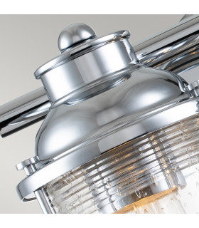 Kichler Ashland Bay Wall Lamp Polished Chrome IP44-2