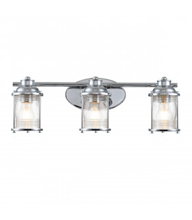 Kichler Ashland Bay Wall Lamp Polished Chrome IP44-1