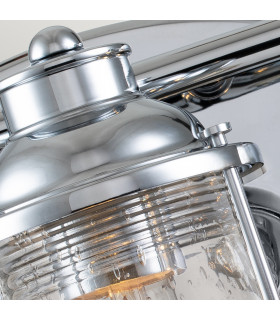 Kichler Ashland Bay Wall Lamp Polished Chrome IP44-2