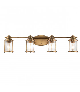 Kichler Ashland Bay Wall Lamp Natural Brass IP44-1