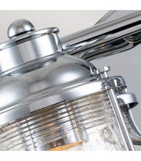 Kichler Ashland Bay Wall Lamp Polished Chrome IP44-2