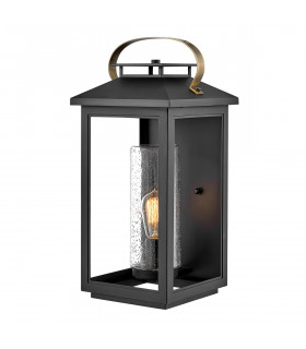 Hinkley Atwater Outdoor Wall Lantern Black IP44-1