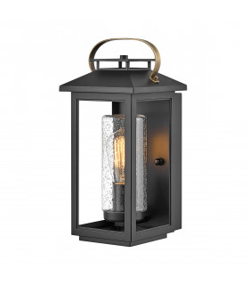 Hinkley Atwater Outdoor Wall Lantern Black IP44-1