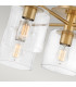Hinkley Axel Multi Arm Semi Flush Ceiling Lamp Heritage Brass-3